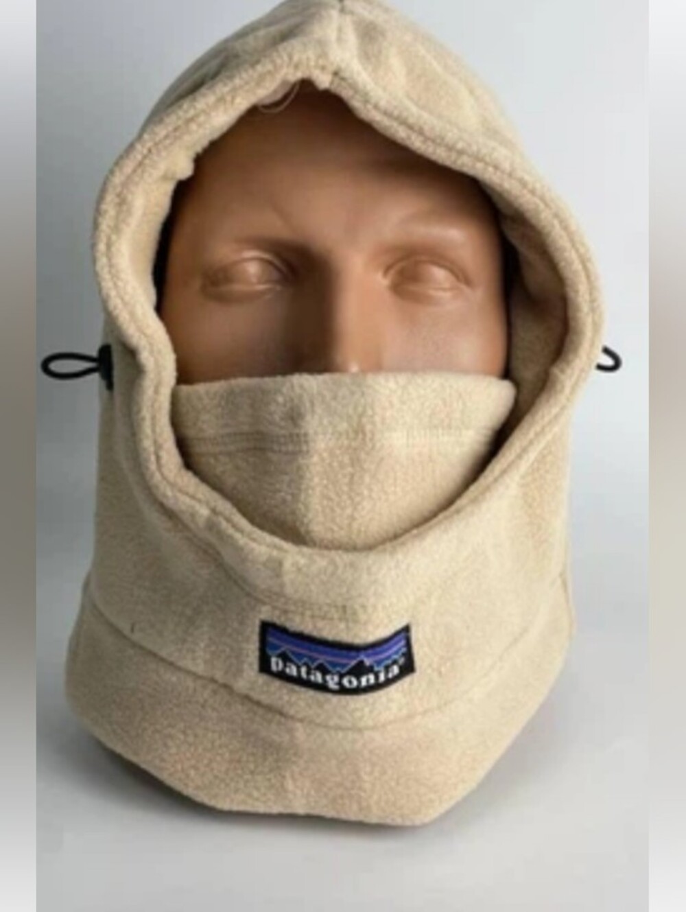 Nwt Patagonia Balaclava Face Cover Fleece Cream